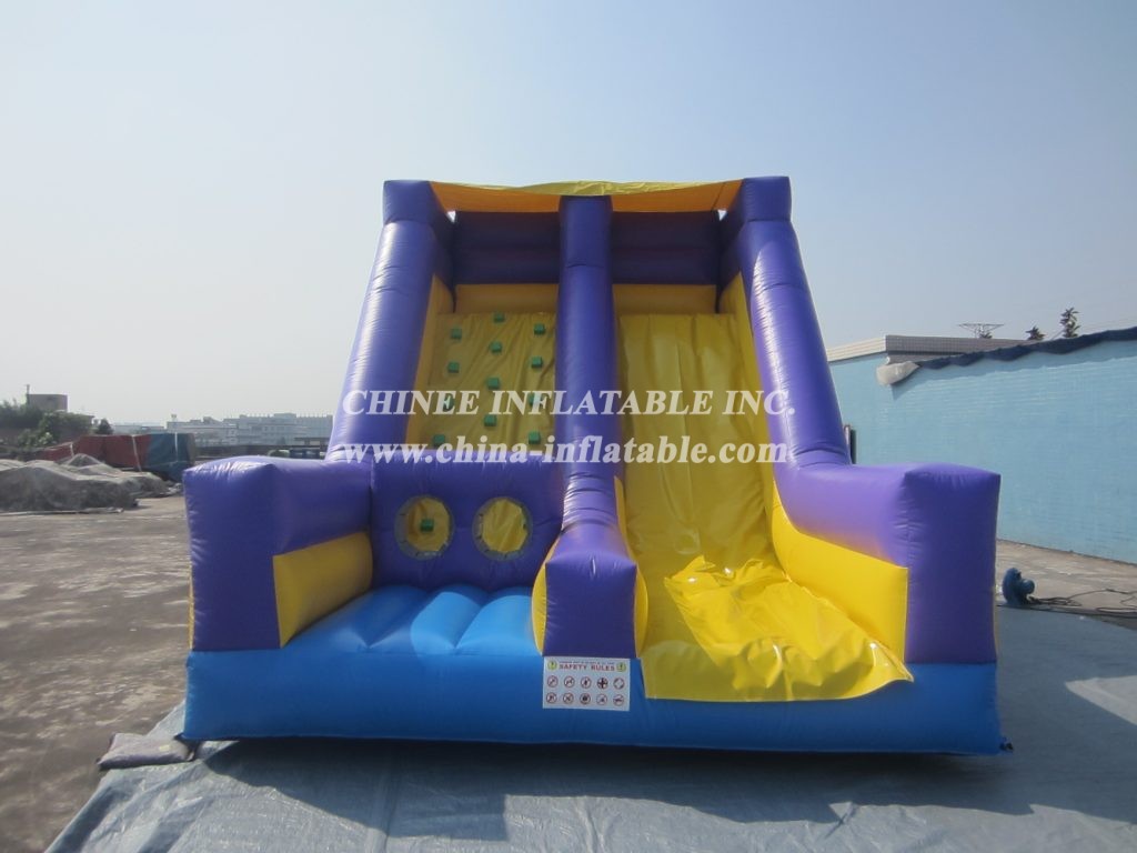 T8-558 Commercial Grade Inflatable Dry Obstacle Slide for kids and Adults