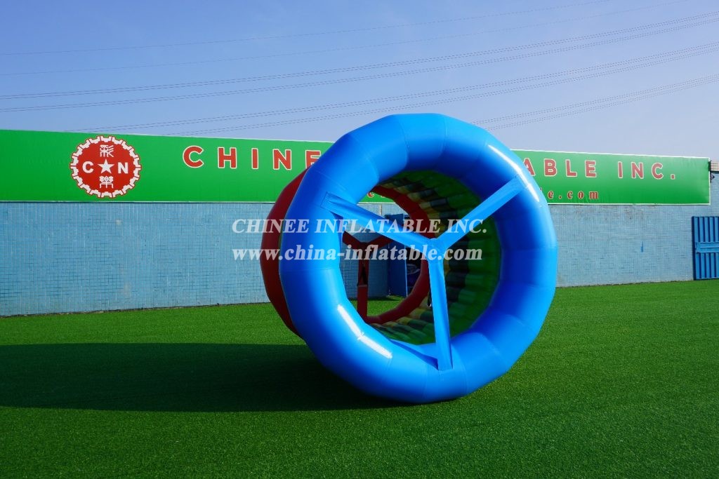 T11-795 inflatable water walking roller for swimming pool/lake inflatables water games