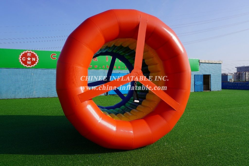T11-795 inflatable water walking roller for swimming pool/lake inflatables water games