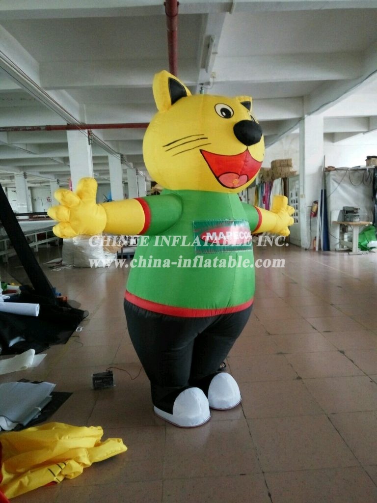 M1-230 Cat Inflatable Moving Cartoon