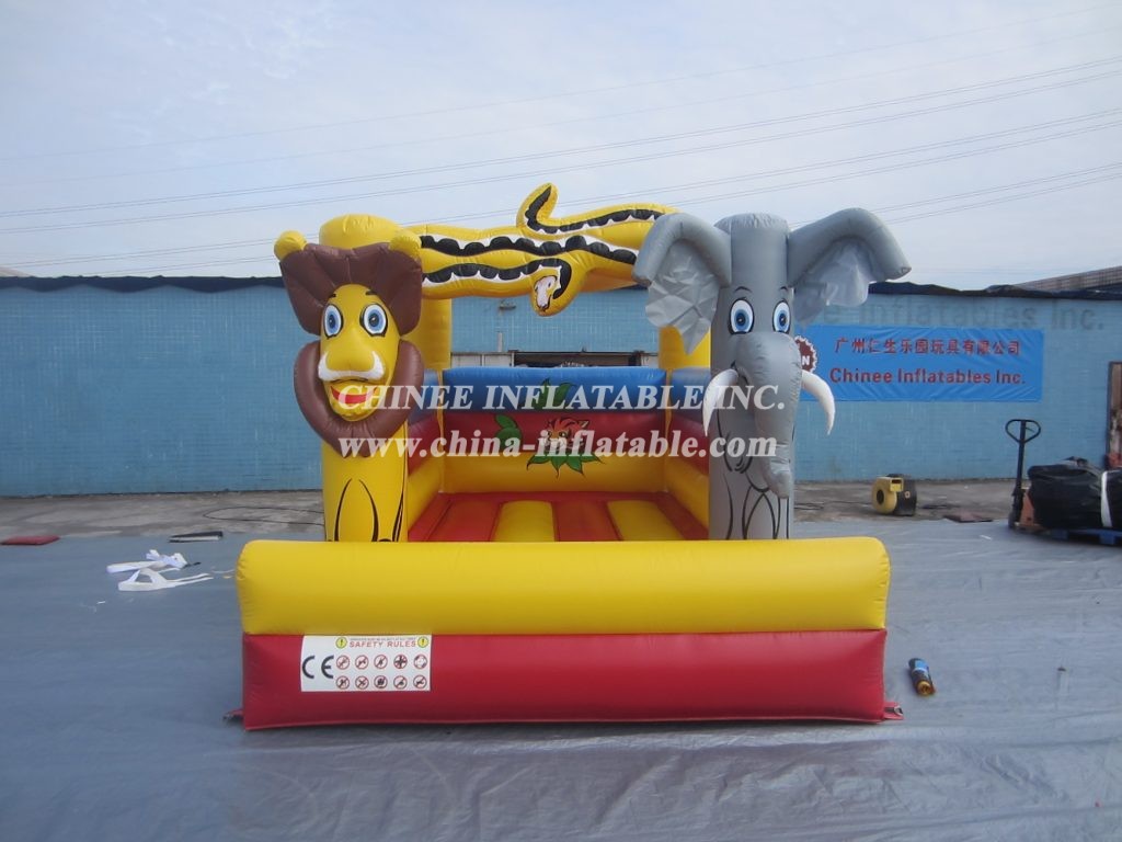 T2-3204 jungle theme inflatable bouncer