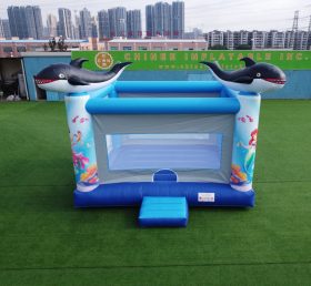 T2-3245 Mermaid cartoon children’s bouncy castle custom commercial inflatable bouncer
