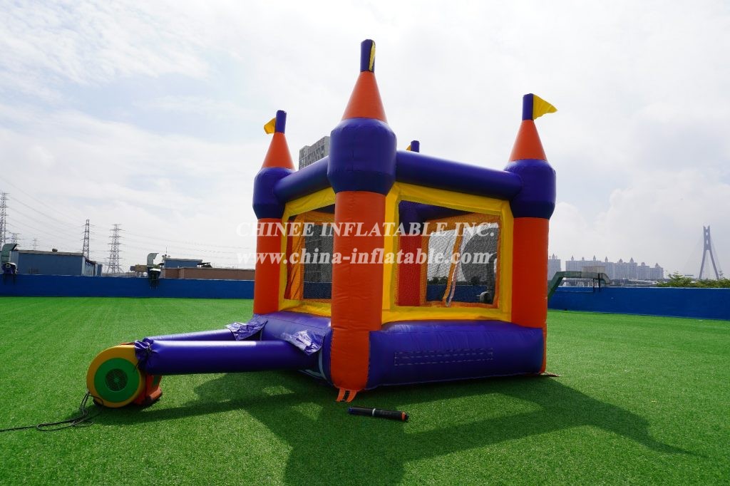 T2-3116 Castle theme inflatable bouncer