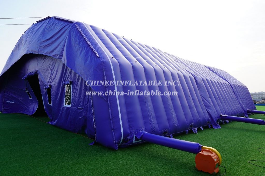 Tent1-700 Inflatable tent giant Outdoor Camping Party Advertising Event big blue tent