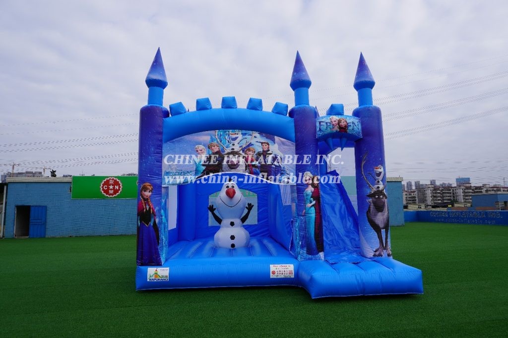 T5-001B Frozen castle Disney’s Frozen combo Elsa’s Palace from Chinee inflatables