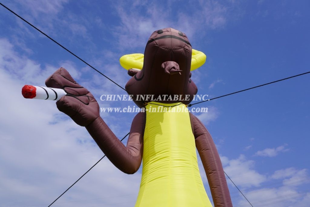 CA-01 giant outdoor inflatable moose inflatable character inflatable advertising 5m height
