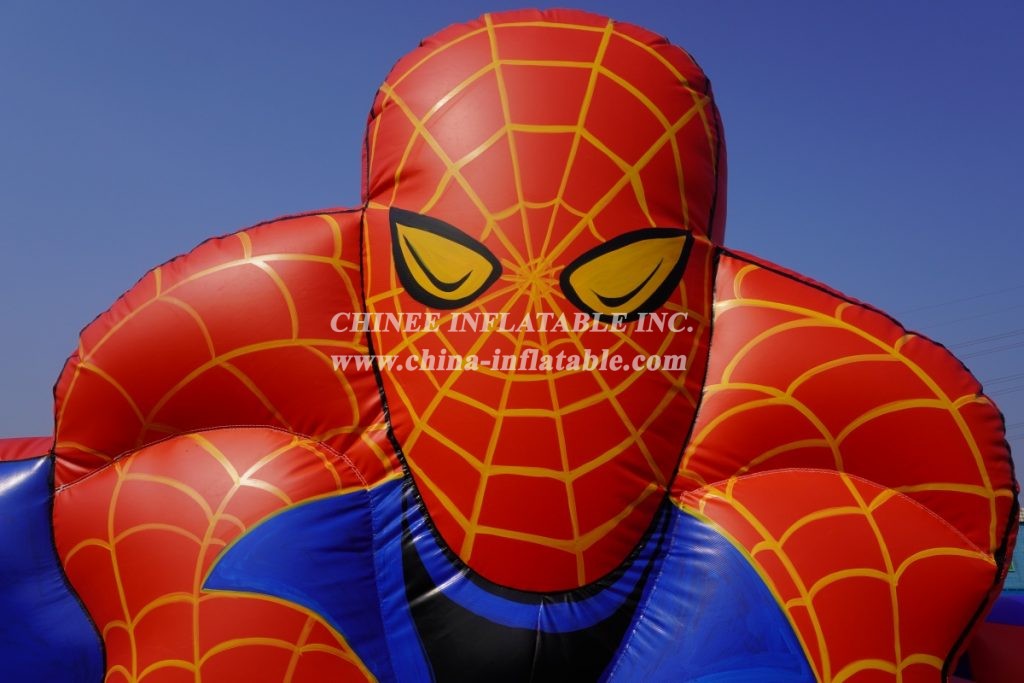 T2-783B Spiderman bouncer Spidey 3D Jumper moonwalk