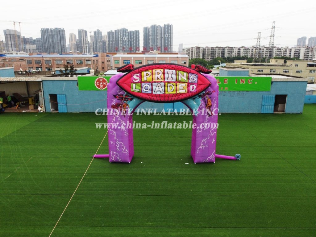 Arch2-390 Inflatable Arch for commercial use customized color and printing