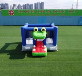 T2-3503B Kids Inflatable Bouncer Combo crocodile alligator theme combo