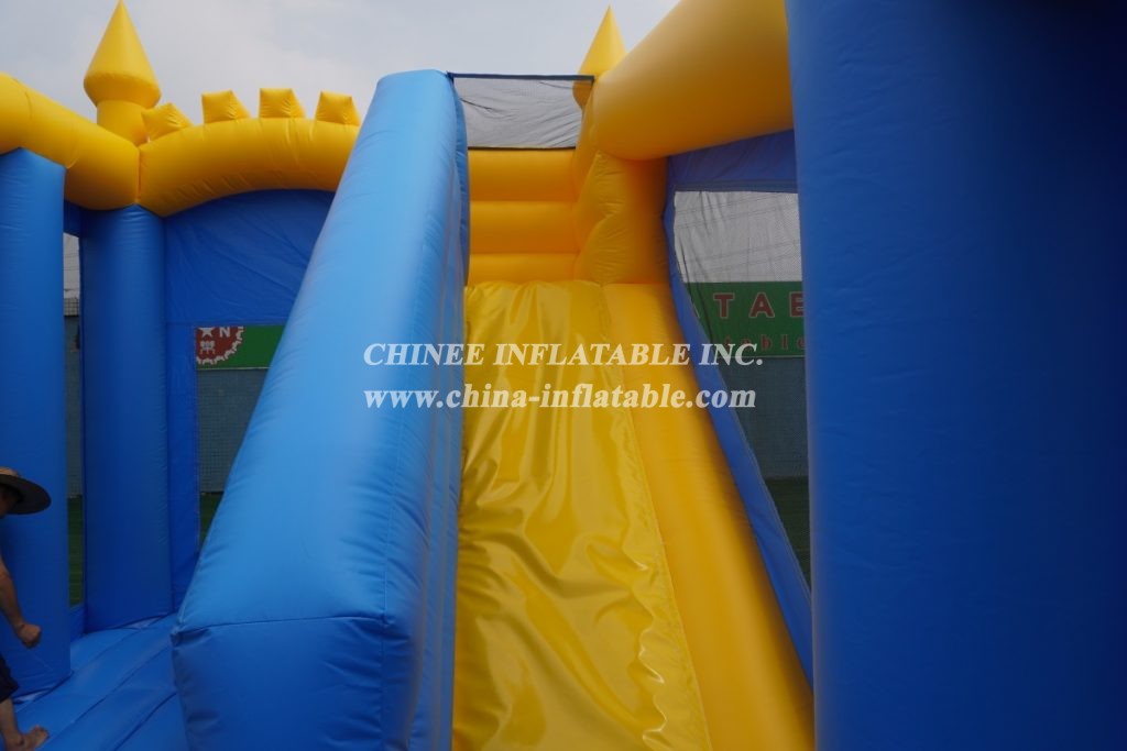 T5-1002C Minions  bouncy castle combo slide outdoor kids jumping castle