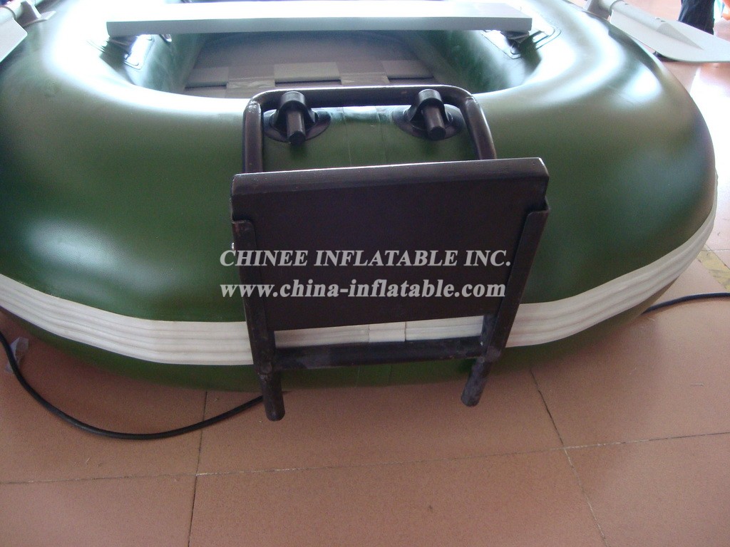 CN-HF-275 Green Pvc Inflatable Boat Inflatable Fishing Boat