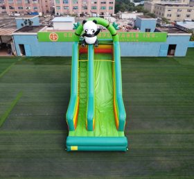 T8-3812 Giant Panda Slide Colorful Infla...