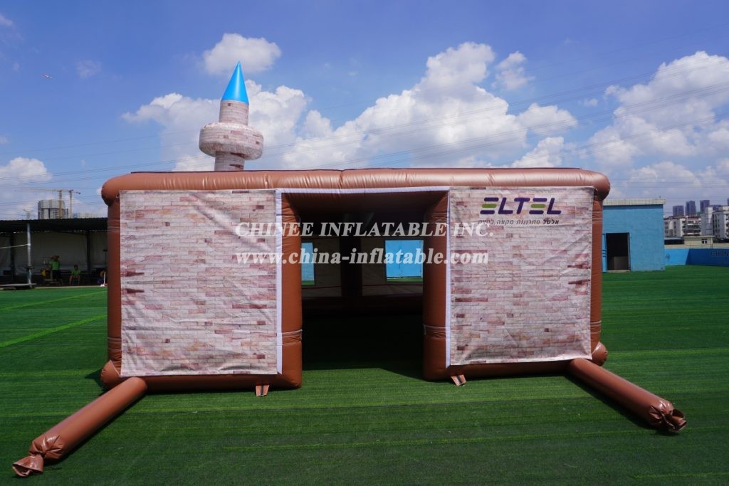 Tent1-800 Inflatable structure shooting practice military training tent custom air buliding