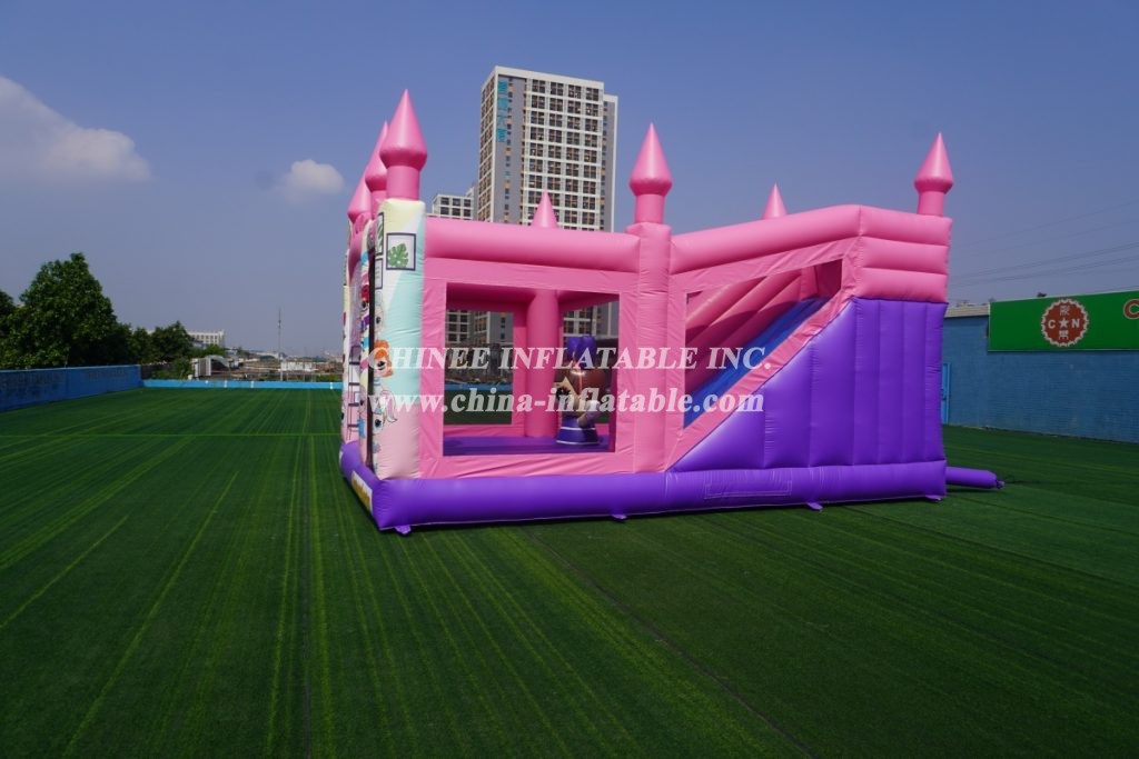 T5-1002E L.O.L.SURPRISE bouncy castle combo slide