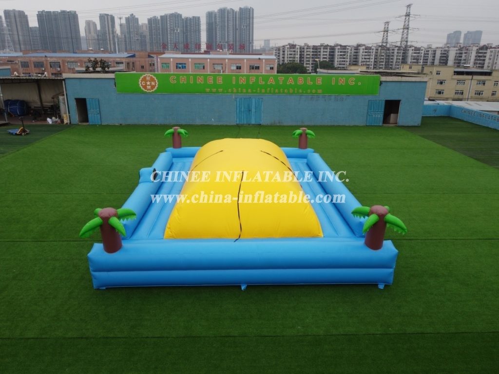T11-1027B Jungle Theme Inflatable Bedjump