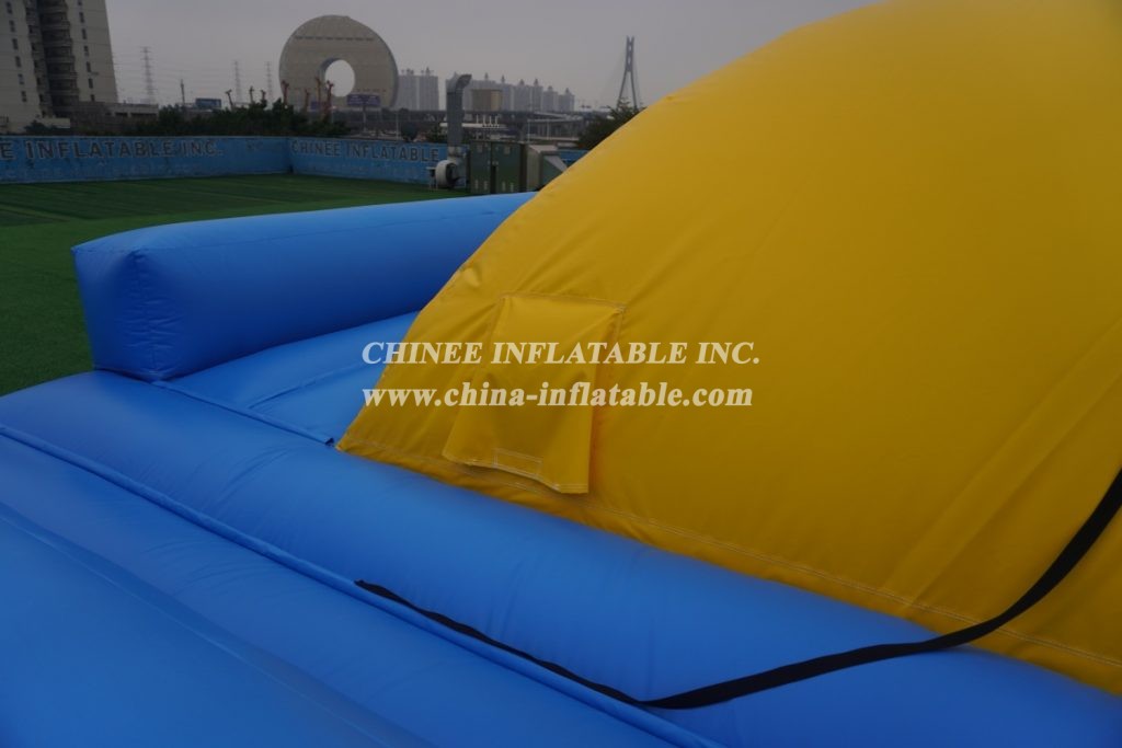 T11-1027B Jungle Theme Inflatable Bedjump