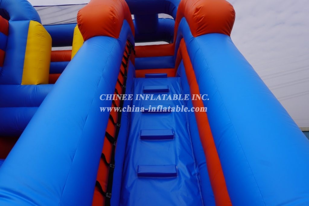 T7-1253 Inflatable Slide And Extreme Jump