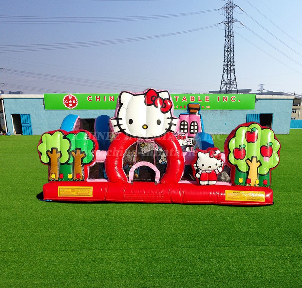 T2-4090 Hello Kitty Toddler Town Inflatable Play Land
