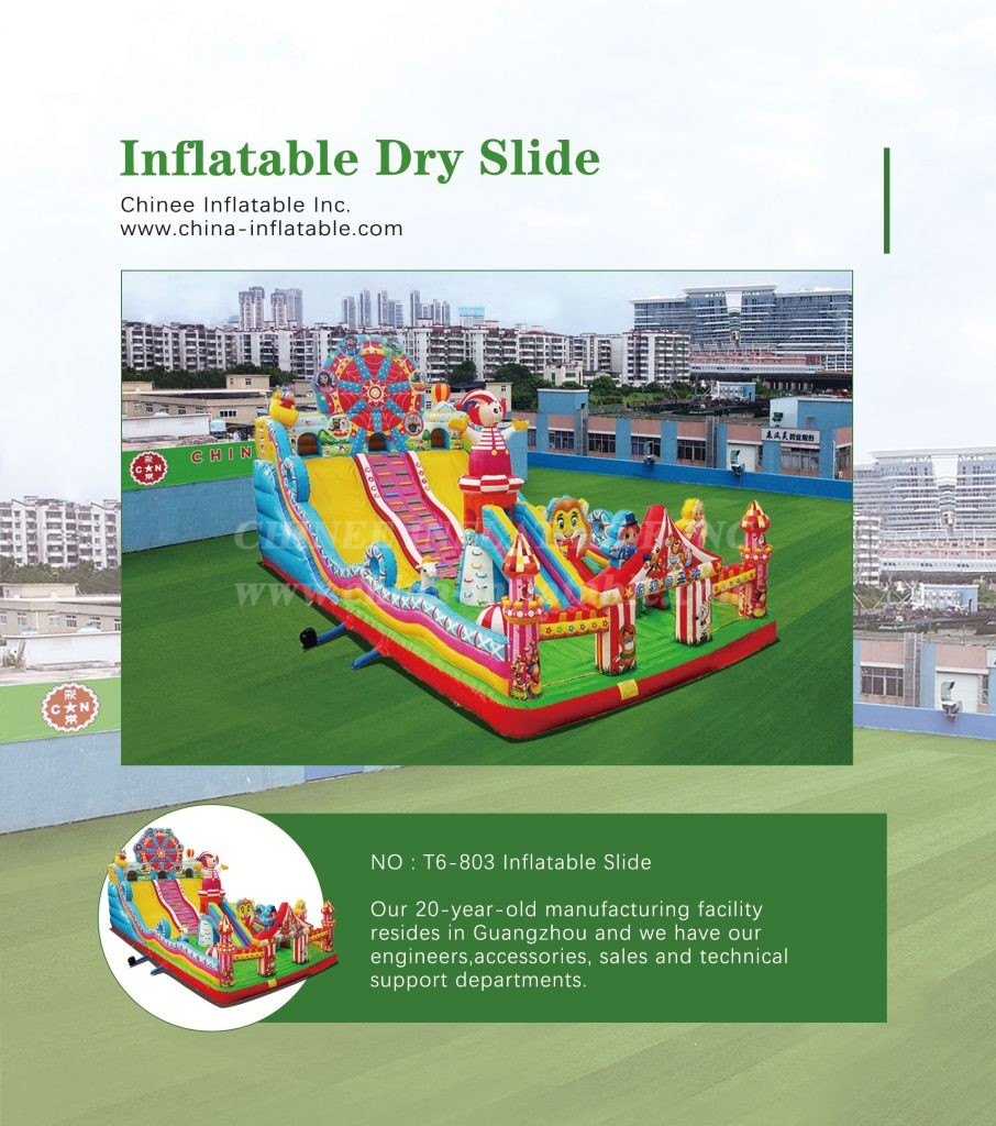 T6-803 Inflatable Funcity Clown Paradise