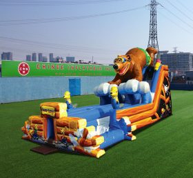 T8-1436 Bear Giant Inflatable Slide For ...