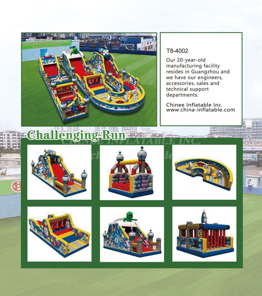 T8-4900 Inflatable Park Interactive fun games
