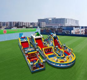 T8-4002  Inflatable Park Interactive fun games