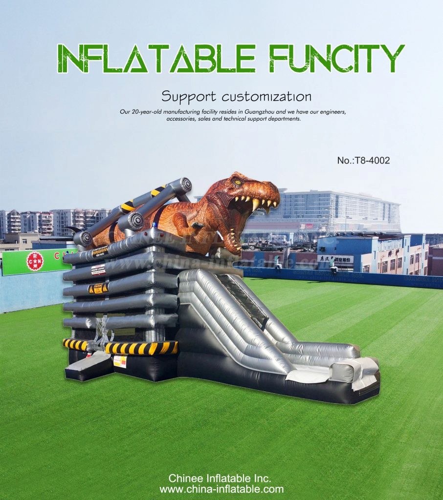 T8-4002 Inflatable Dinosaur Bouncer