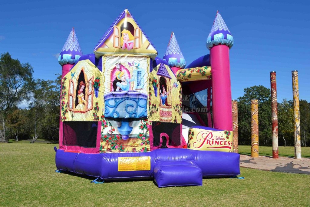 T2-4075 Disney Princess 5in1 Combo Jumping Castle