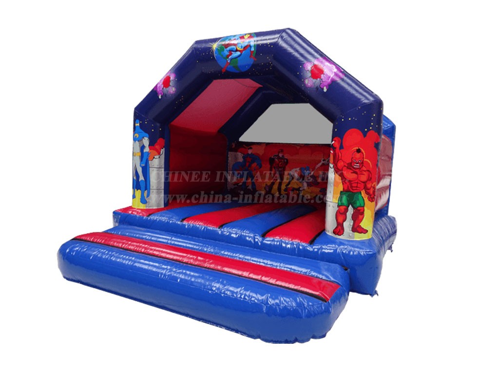 T2-4173 12x12ft Super Hero Bounce House