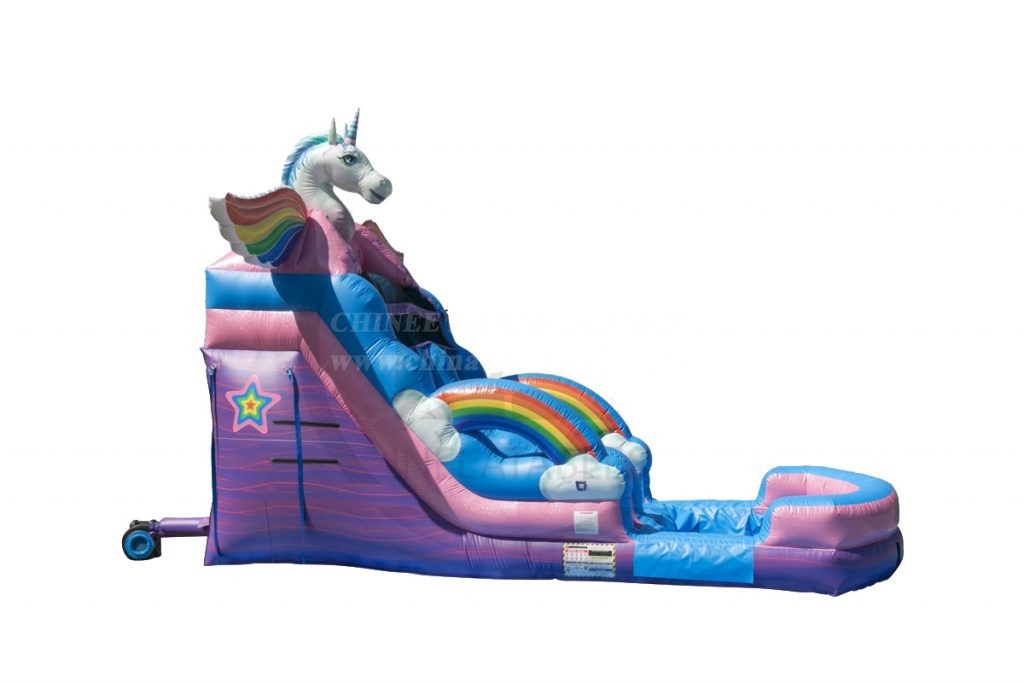 T8-4024 16 Ft Unicorn Water Slide