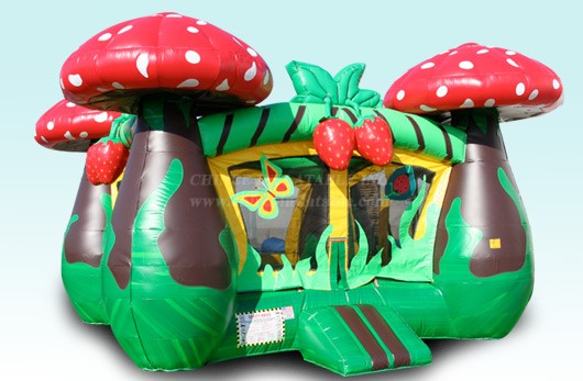 T2-4222 Mushroom Strawberry Jumper