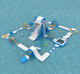 S136 Inflatable water park Aqua park Water Island