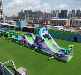 T8-4009 40M Dragon Inflatable Obstacle C...