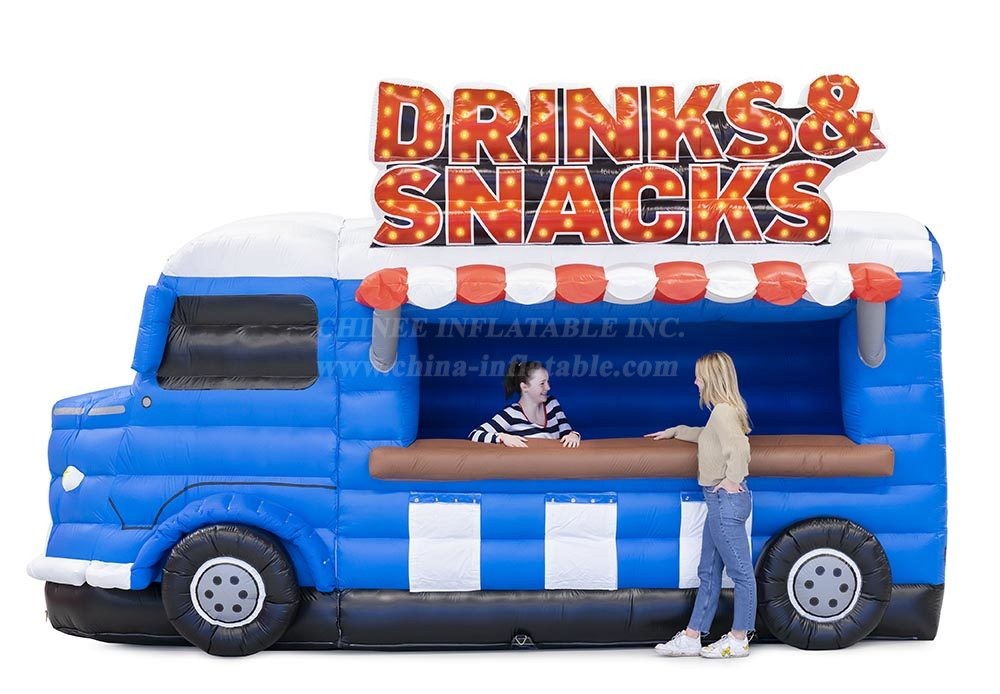 Tent1-4022 Inflatable Food Truck – Drinks Snacks
