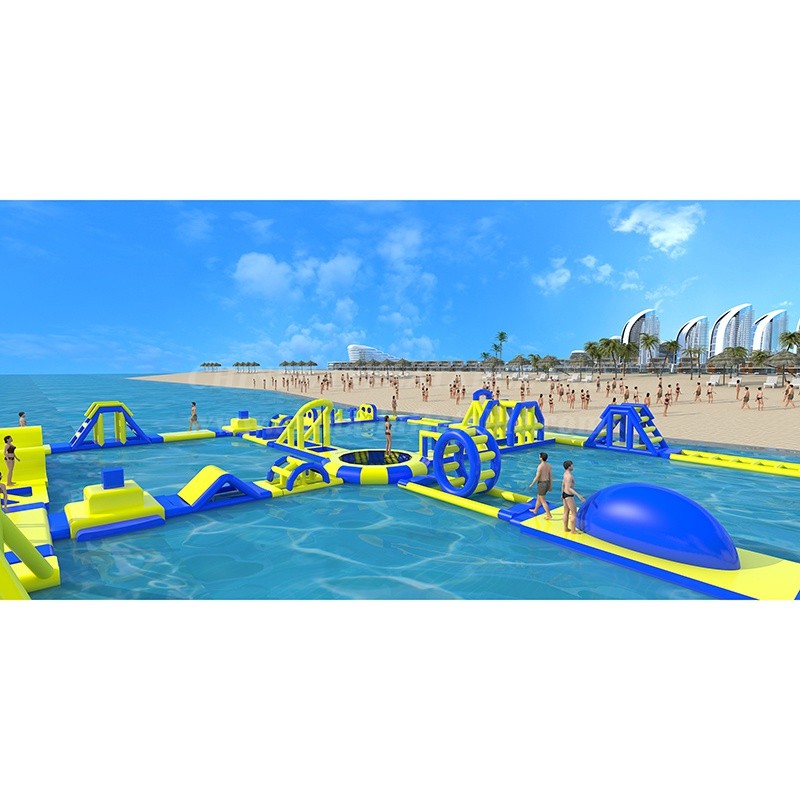 S157 Inflatable water park Aqua park Water Island