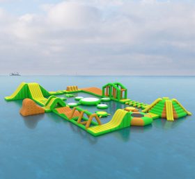 S135 Inflatable water park Aqua park Water Island