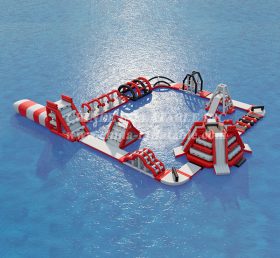 S112 Red Inflatable Water Park