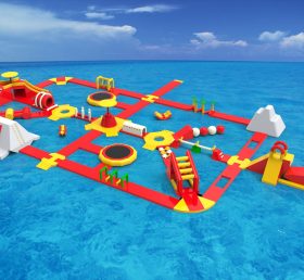 S90 Inflatable Floating Water park Aqua park