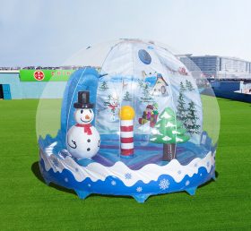 T2-4129 Christmas Snow Globe Bouncer