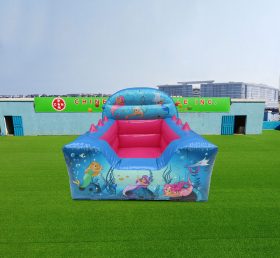 T2-4144 Mermaid High Back Inflatable Ball Pool