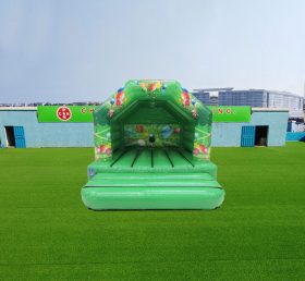T2-4176 12X12Ft Green Party Bounce House...
