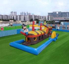 T7-1311 2 Part Pirate Ship Obstacle Course