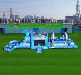 T7-1323 57FT DOLPHIN OBSTACLE COURSE