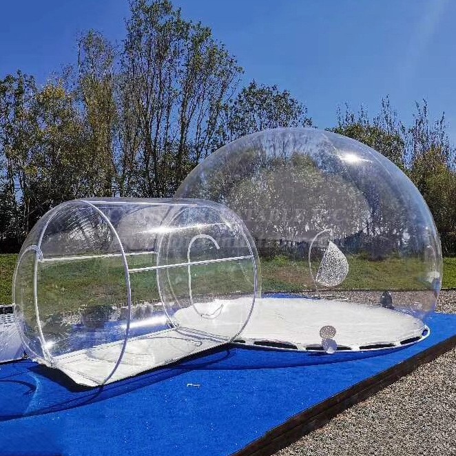 Tent1-5012 Transparent Bubble Tunnel Tent Outdoor Hotel