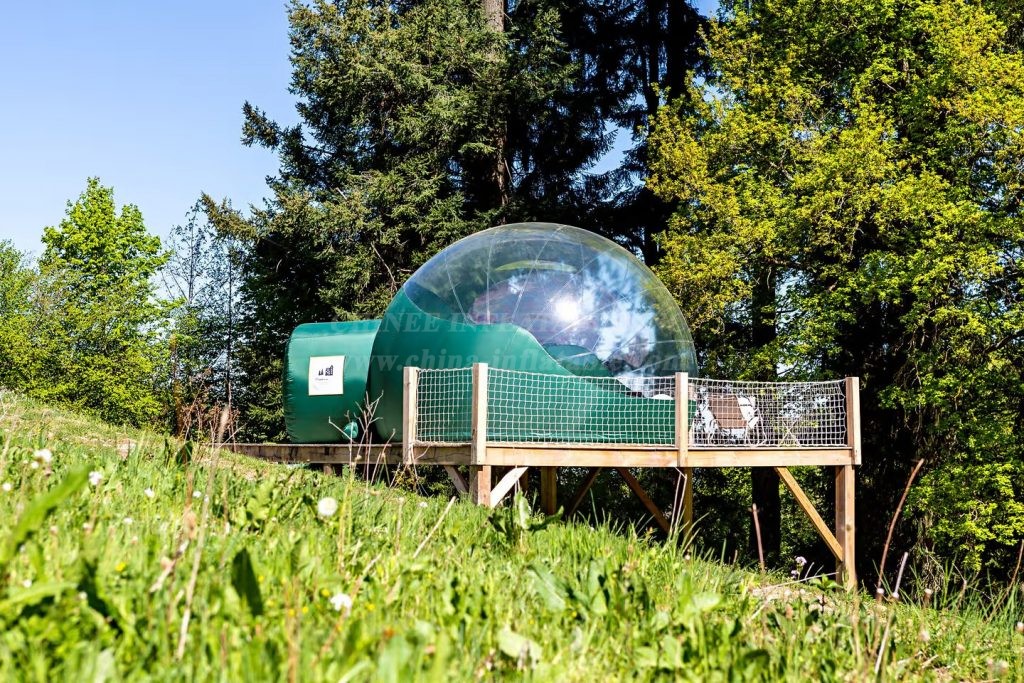 Tent1-5001 Green Bubble Tent