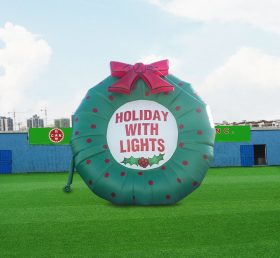 C1-178 Inflatable Christmas Wreath