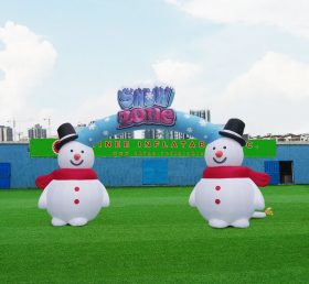 C1-282 Inflatable Snowman Arch
