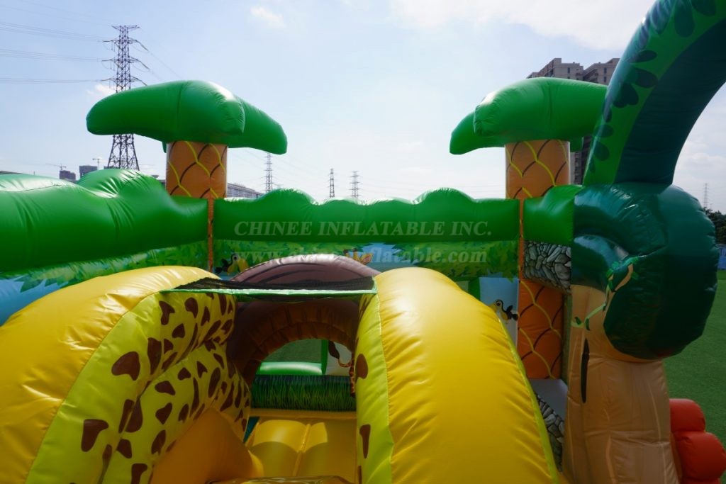 T2-5100 Jungle Theme Bouncy Castle