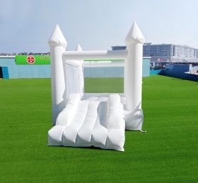 T2-3517 White Bouncer Inflatable Wedding Bouncy Castle