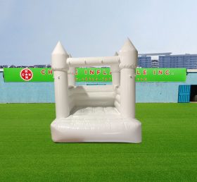 T2-3545 Mini White Wedding Bouncy Castle